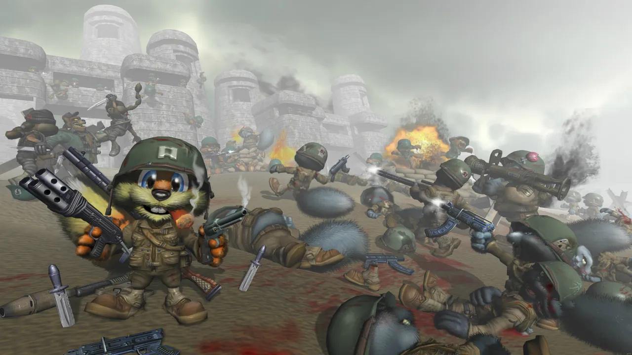 Backdrop artwork for Conker: Live & Reloaded