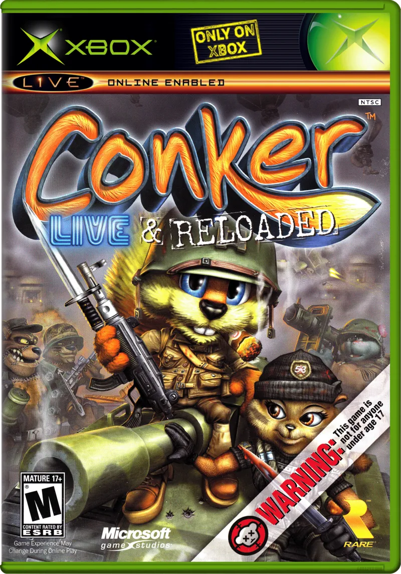 Conker: Live & Reloaded box art