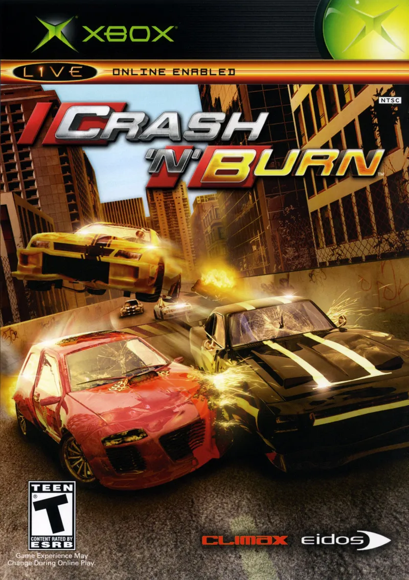 Crash 'n Burn box art
