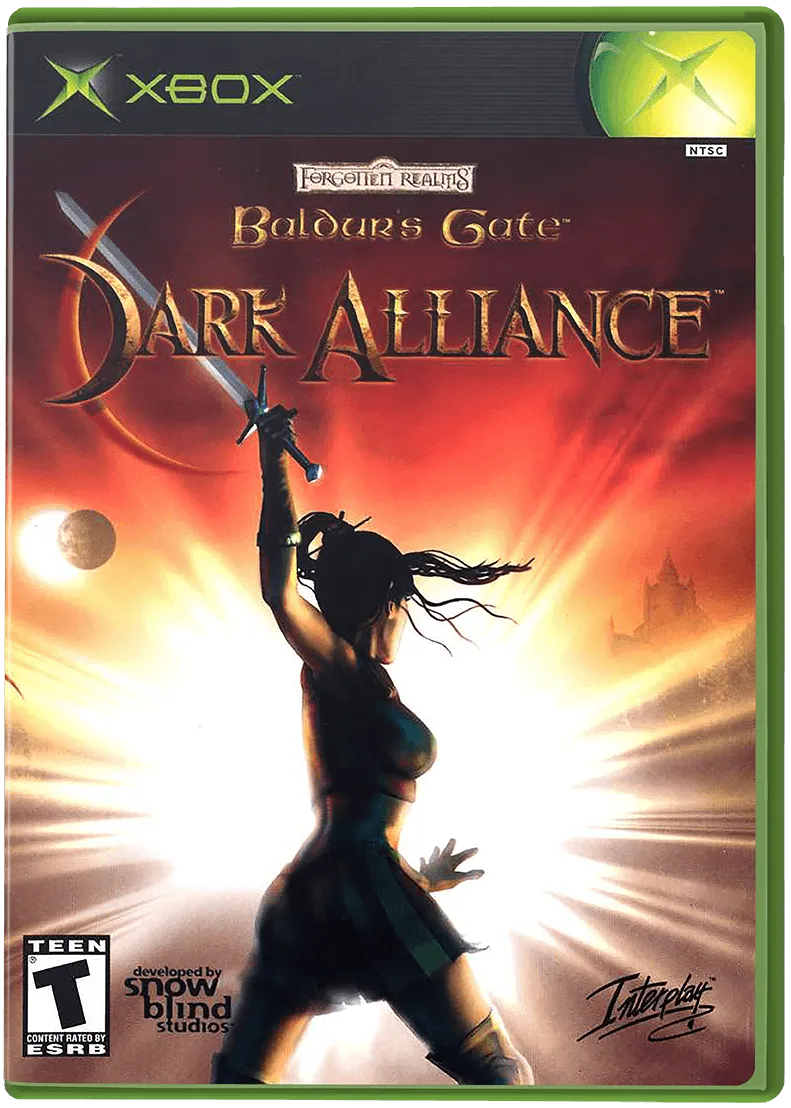Baldur's Gate: Dark Alliance box art