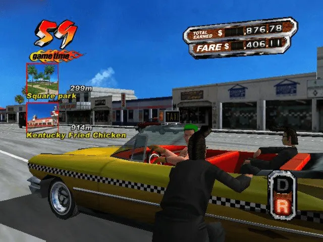 Crazy Taxi 3: High Roller screenshot
