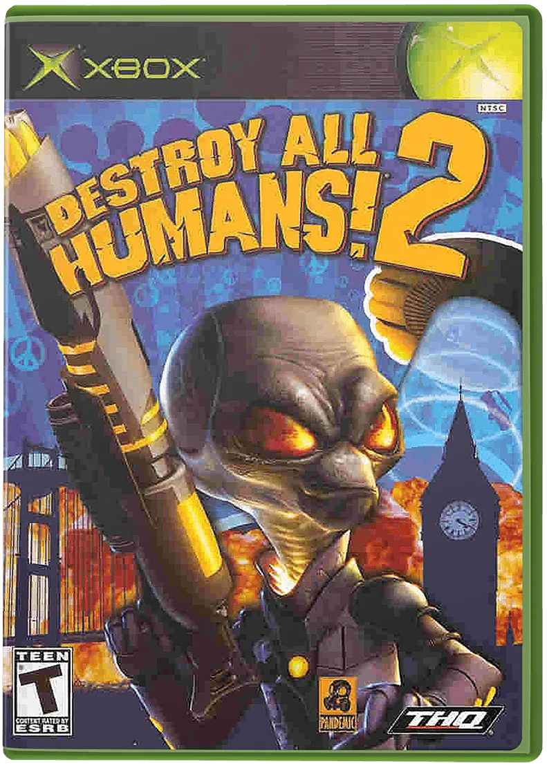 Destroy All Humans! 2 box art