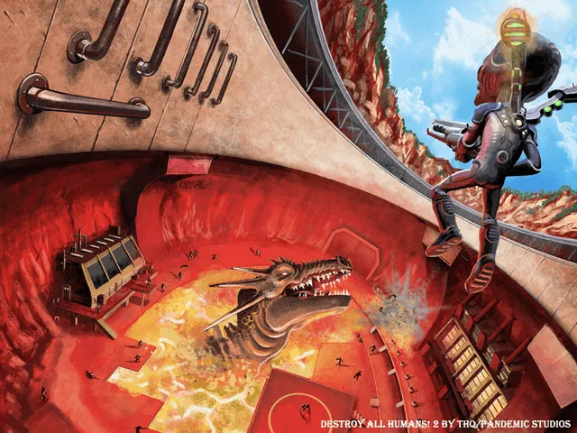 Destroy All Humans! 2 screenshot