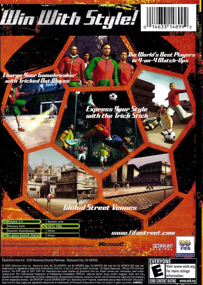 FIFA Street box back