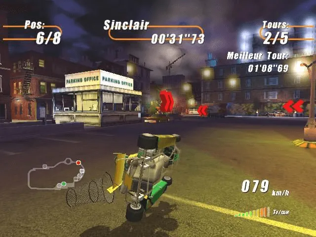 Backdrop artwork for Furious Karting