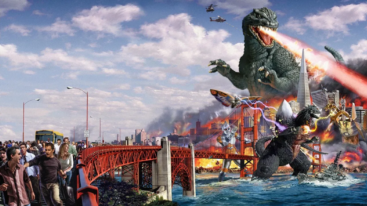 Backdrop artwork for Godzilla: Save the Earth