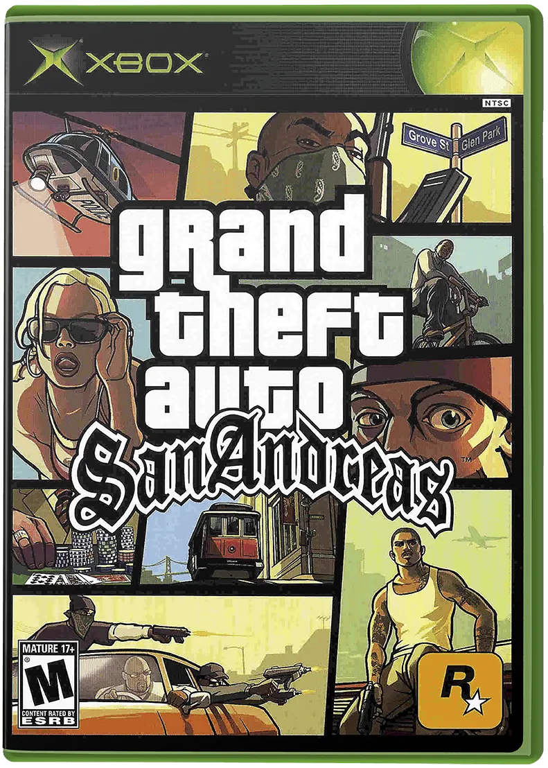 Grand Theft Auto: San Andreas box art