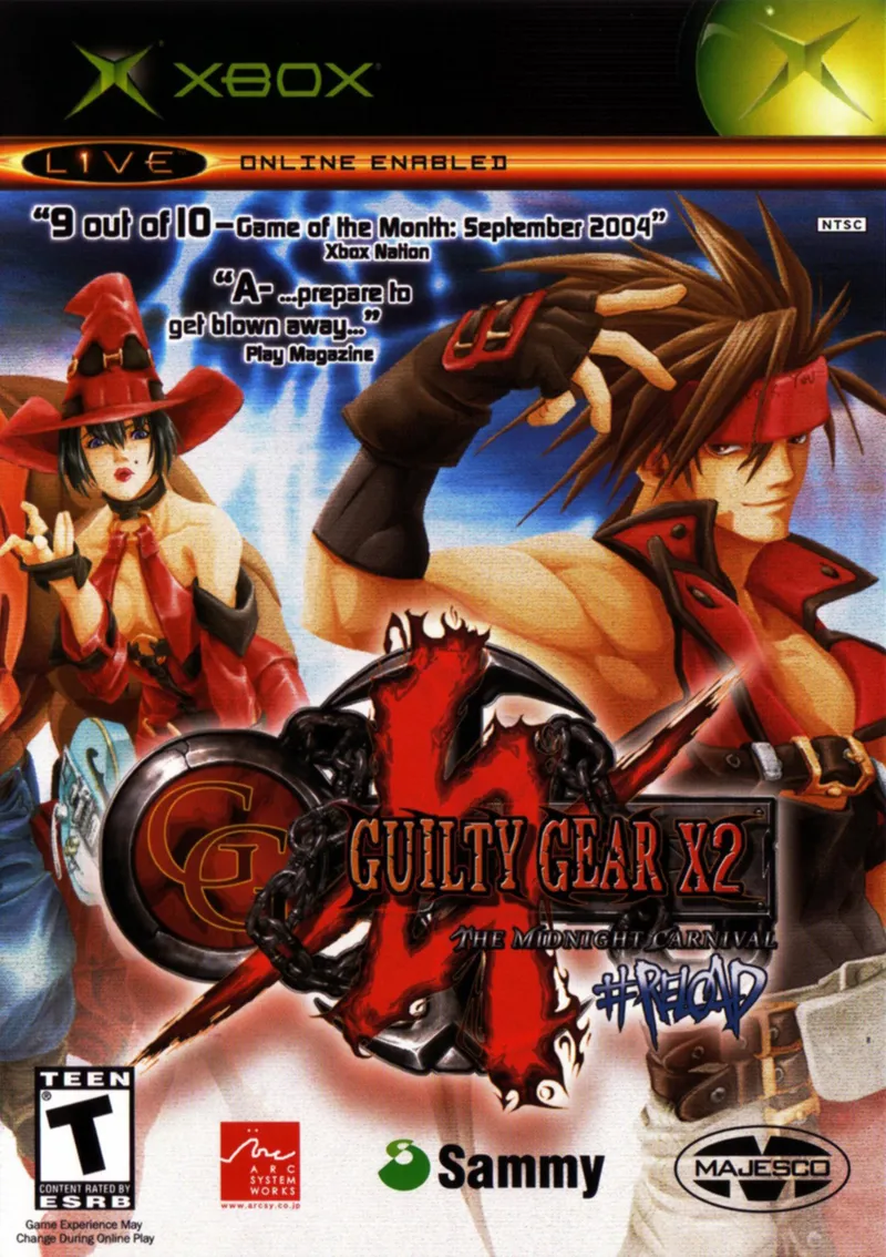 Guilty Gear X2 #Reload box art