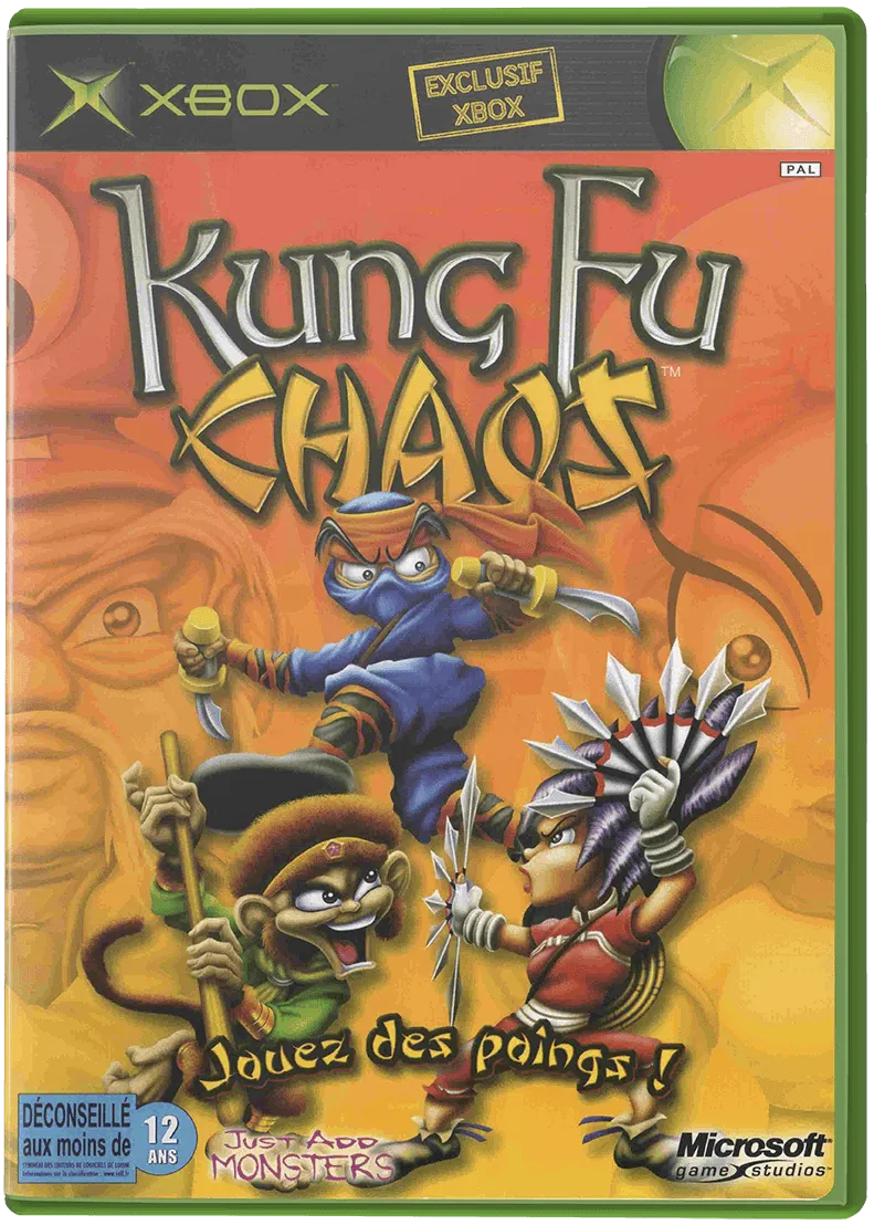 Kung Fu Chaos box art
