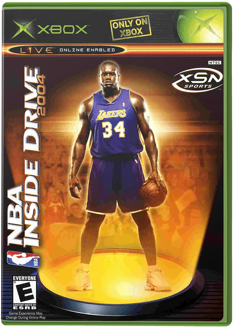 NBA Inside Drive 2004 box art
