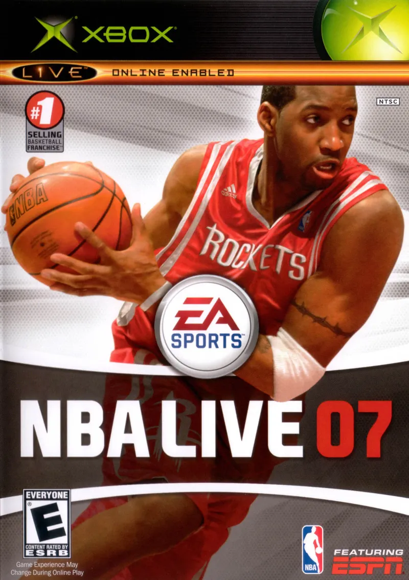 NBA Live 07 box art
