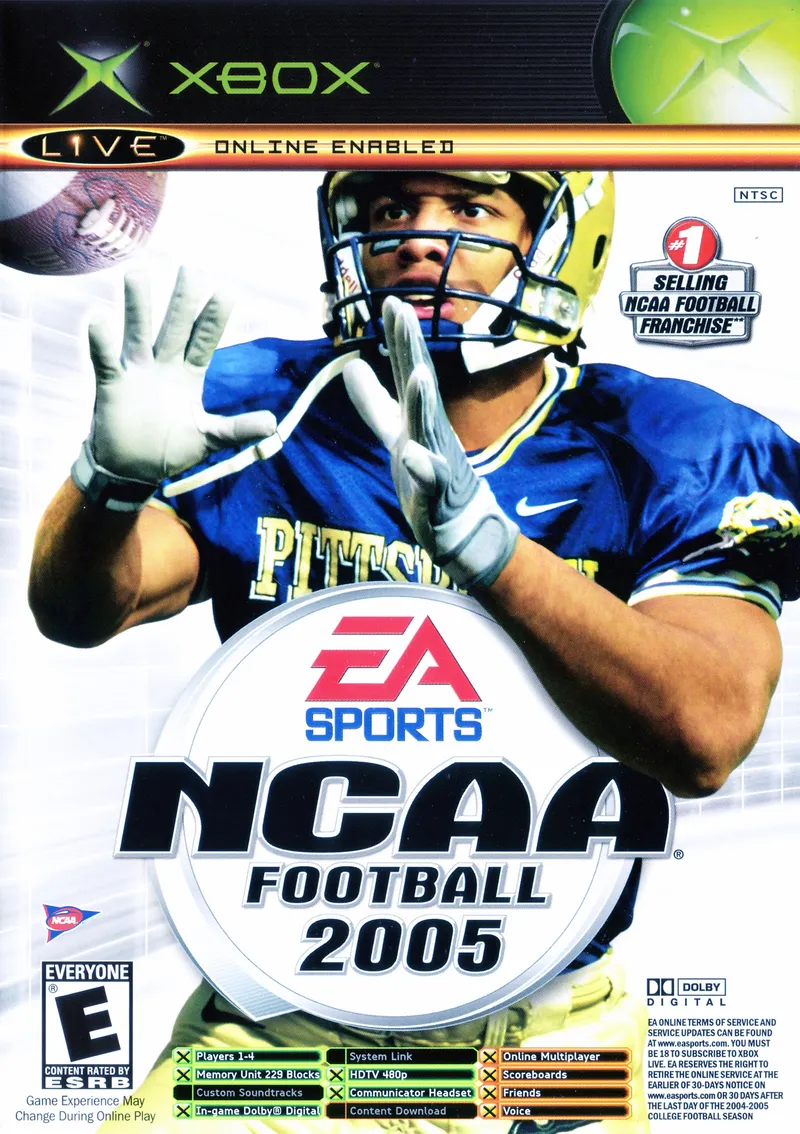 NCAA Football 2005 box art