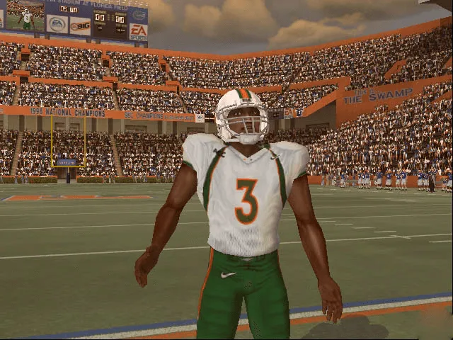 Backdrop artwork for NCAA Football 2005
