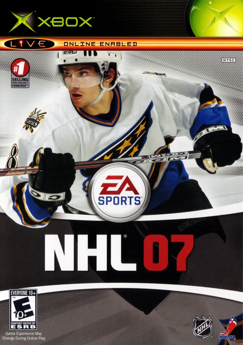 NHL 07 box art
