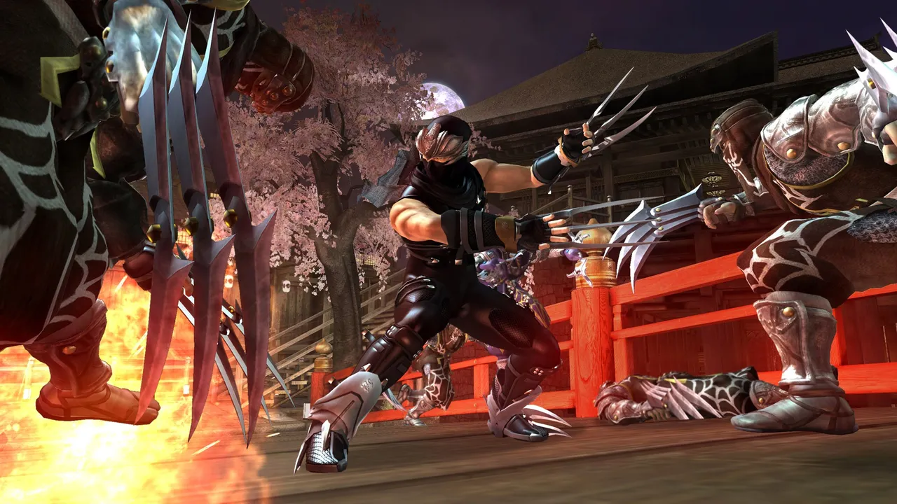 Backdrop artwork for Ninja Gaiden Black
