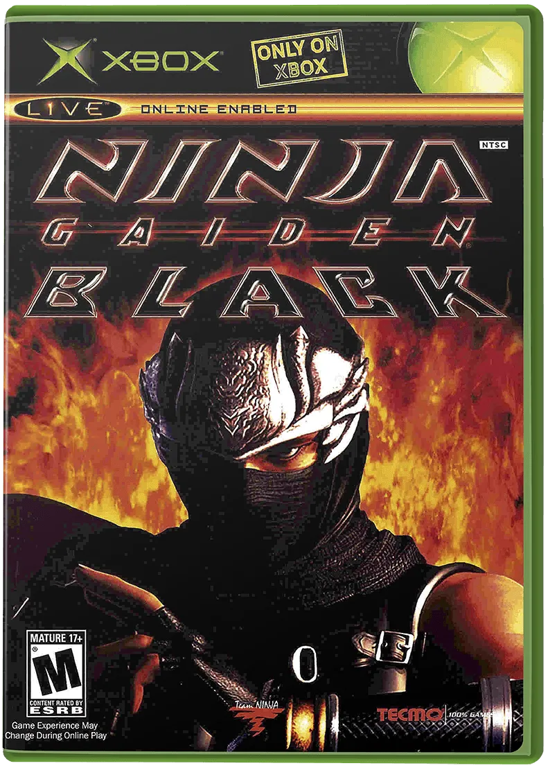 Ninja Gaiden Black box art