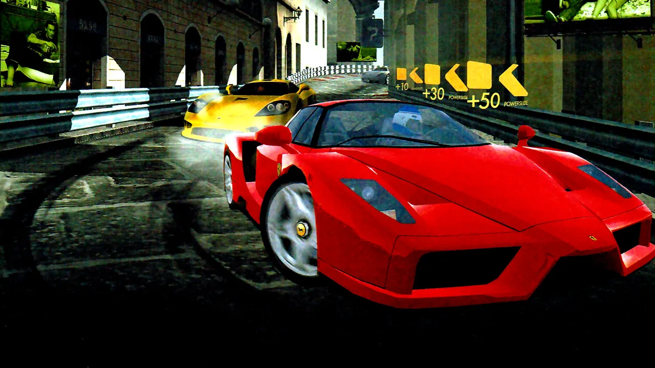 Backdrop artwork for Project Gotham Racing 2