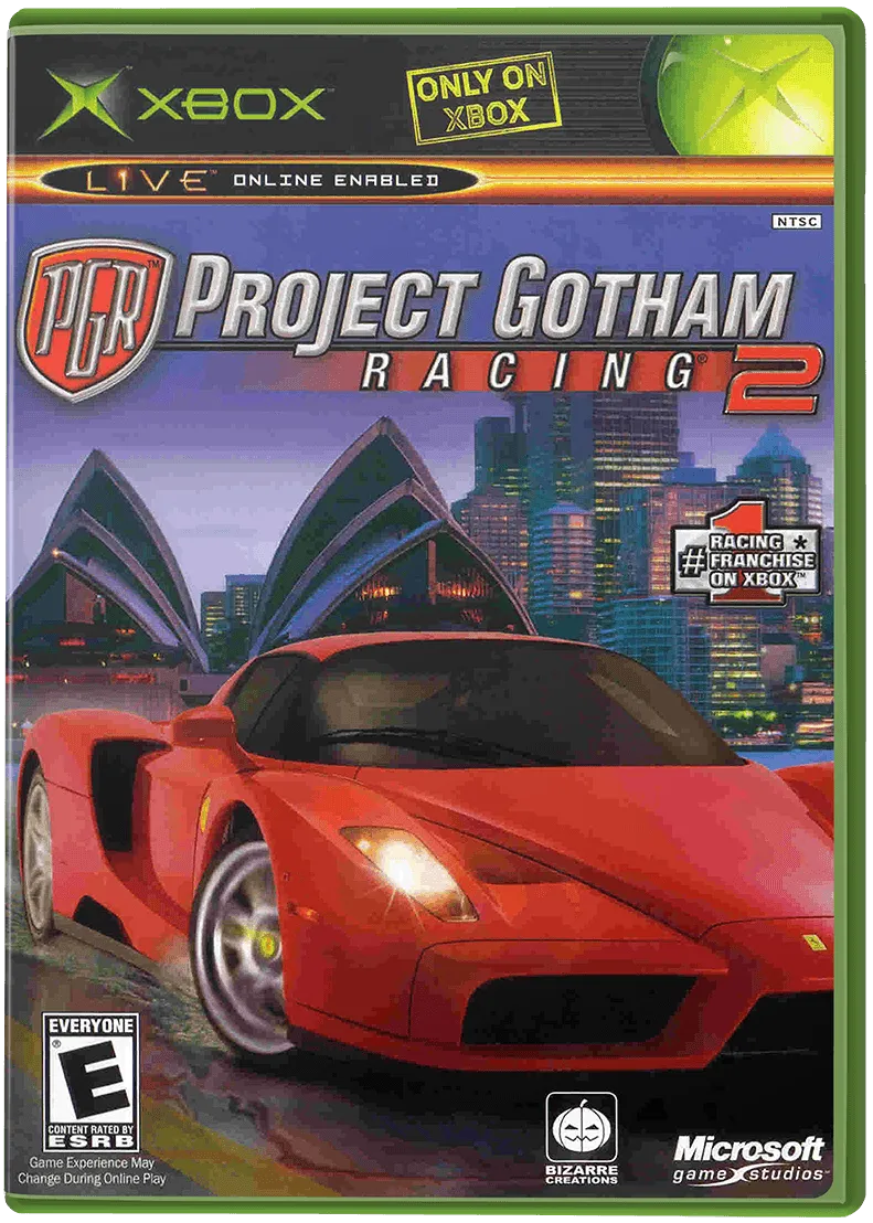 Project Gotham Racing 2 box art