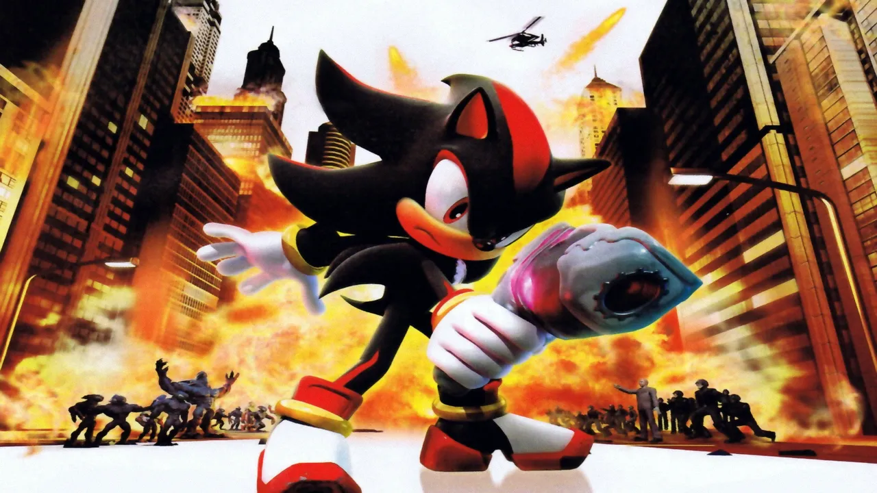 Backdrop artwork for Shadow the Hedgehog