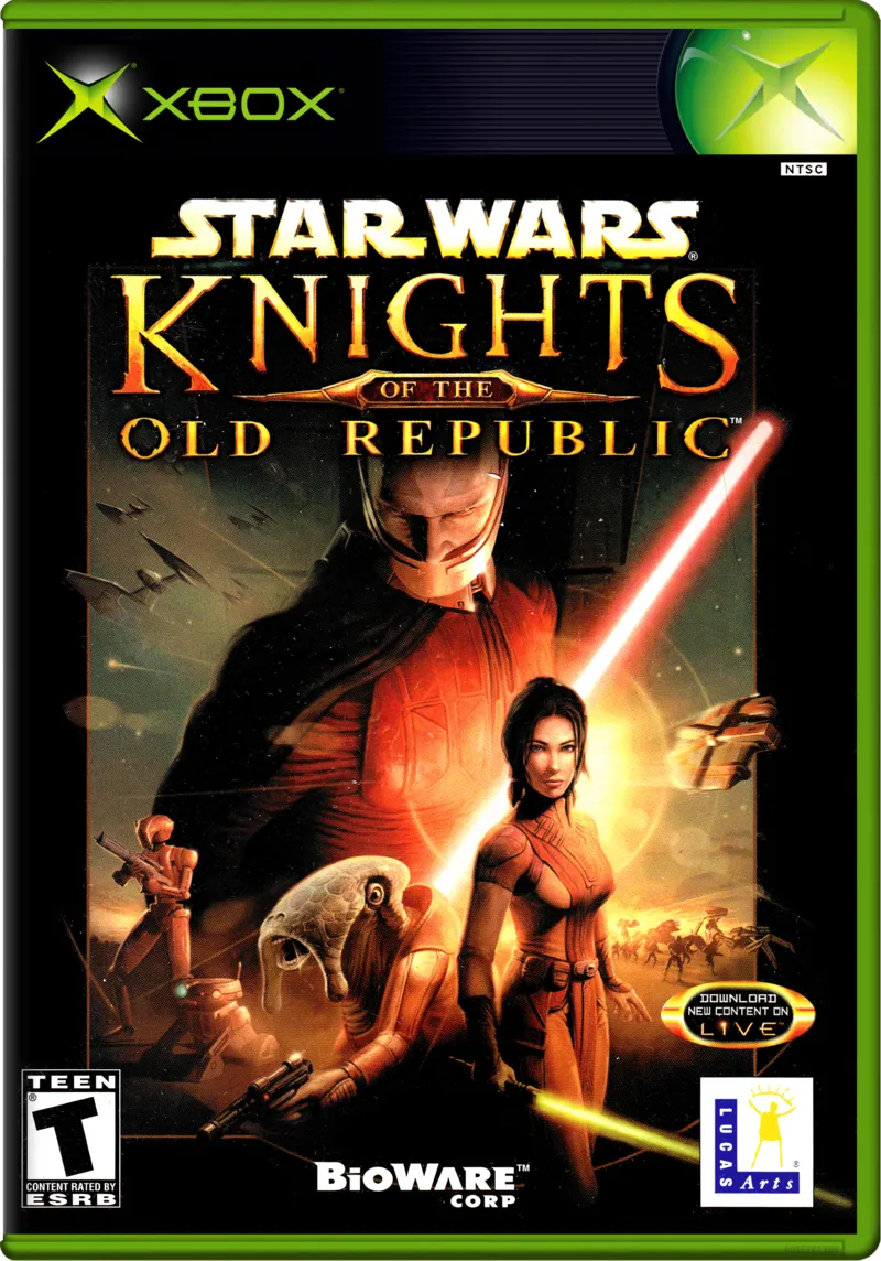 Star Wars: Knights of the Old Republic box art