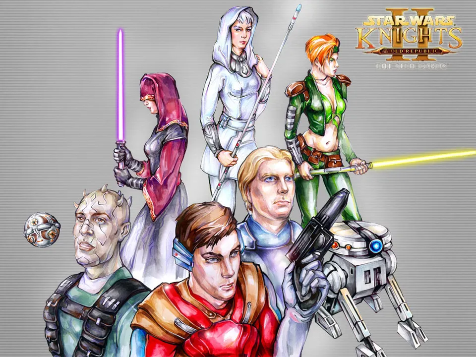 Backdrop artwork for Star Wars: Knights of the Old Republic II: The Sith Lords