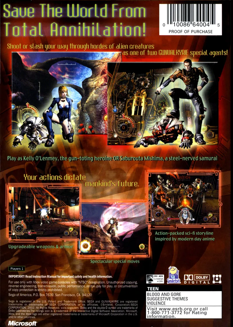 GunValkyrie box back