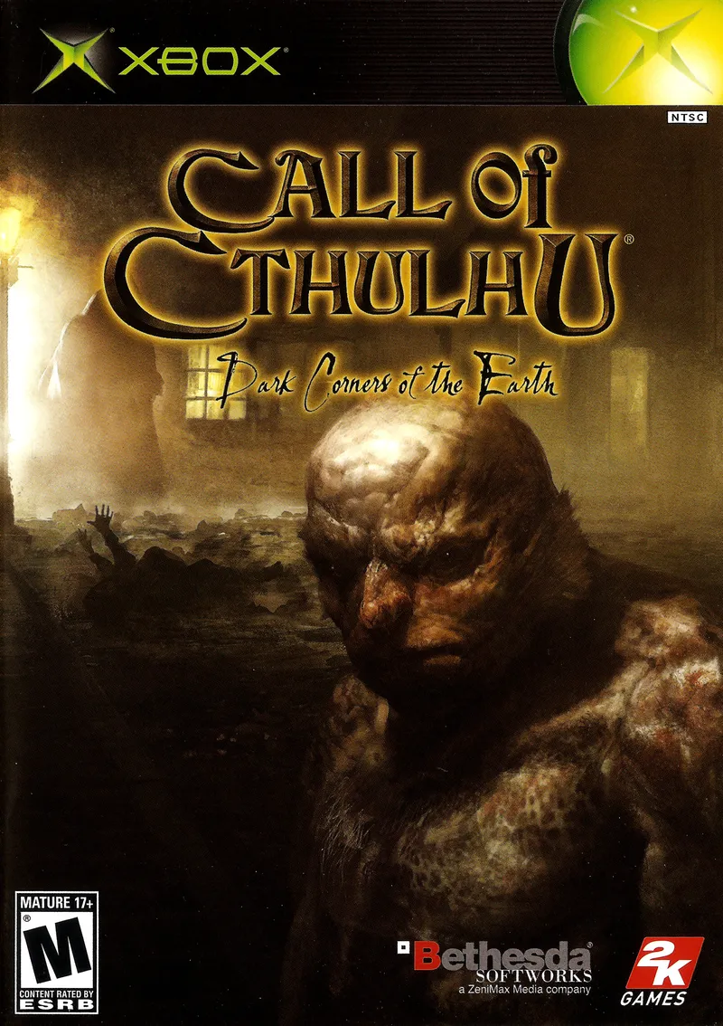 Call of Cthulhu: Dark Corners of the Earth cover art for Microsoft Xbox