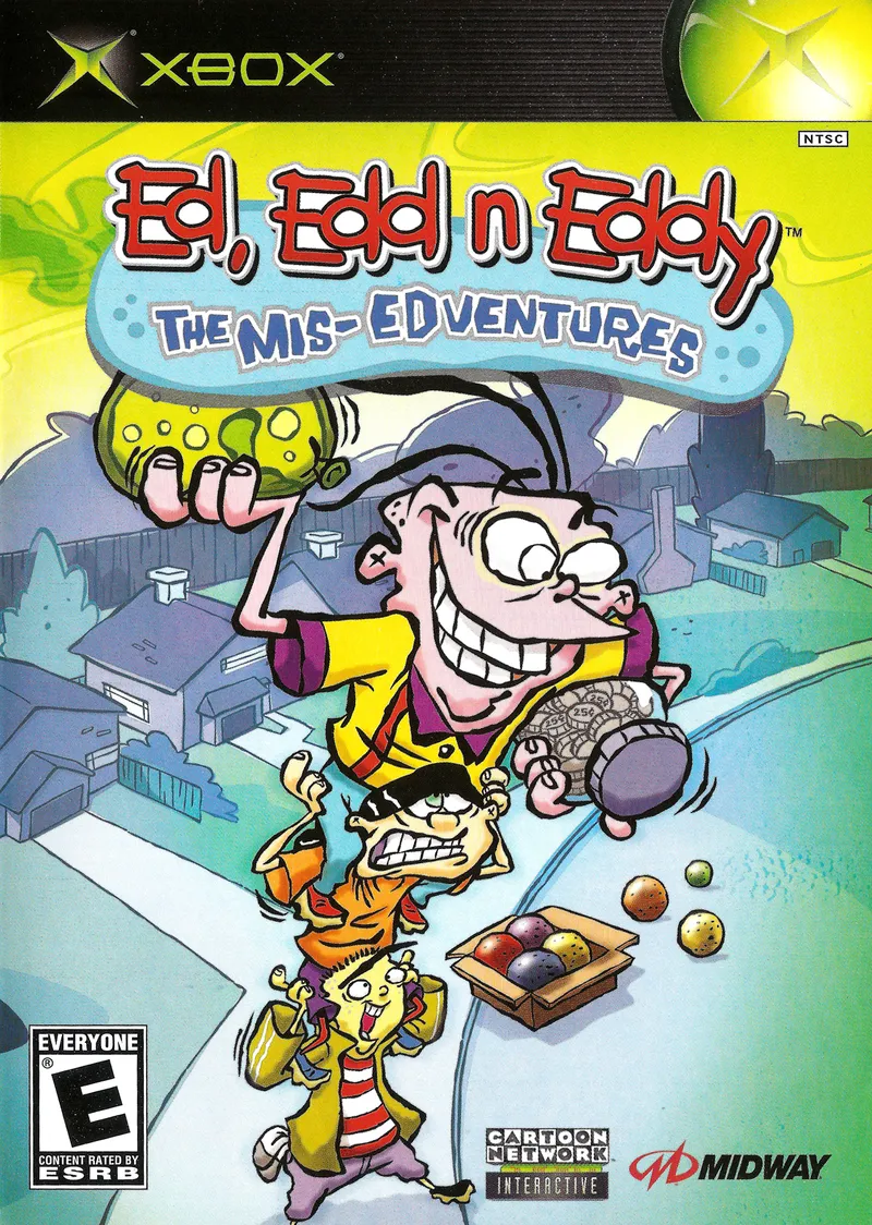 Ed, Edd n Eddy: The Mis-Edventures box art