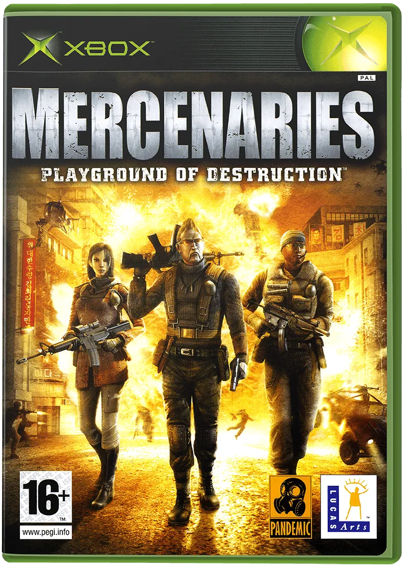 Mercenaries: Playground of Destruction box art