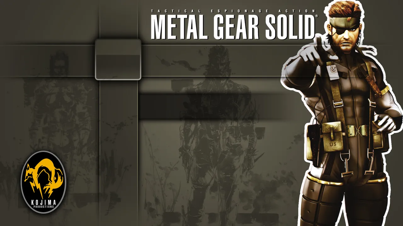 Backdrop artwork for Metal Gear Solid 2: Substance