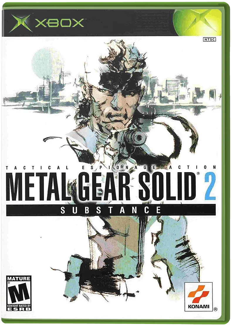 Metal Gear Solid 2: Substance box art
