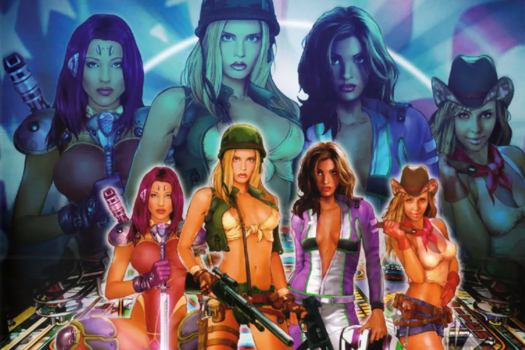 Backdrop artwork for Pure Pinball