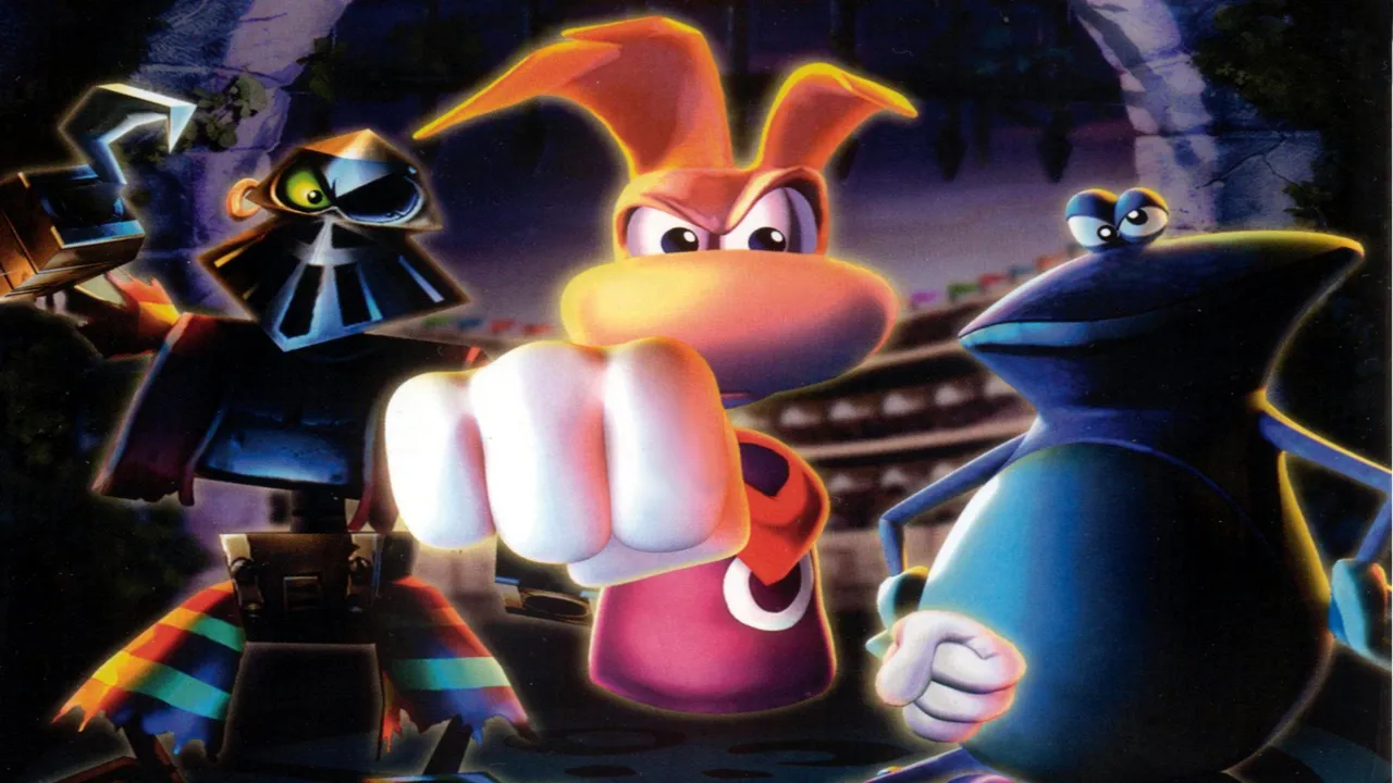 Backdrop artwork for Rayman Arena