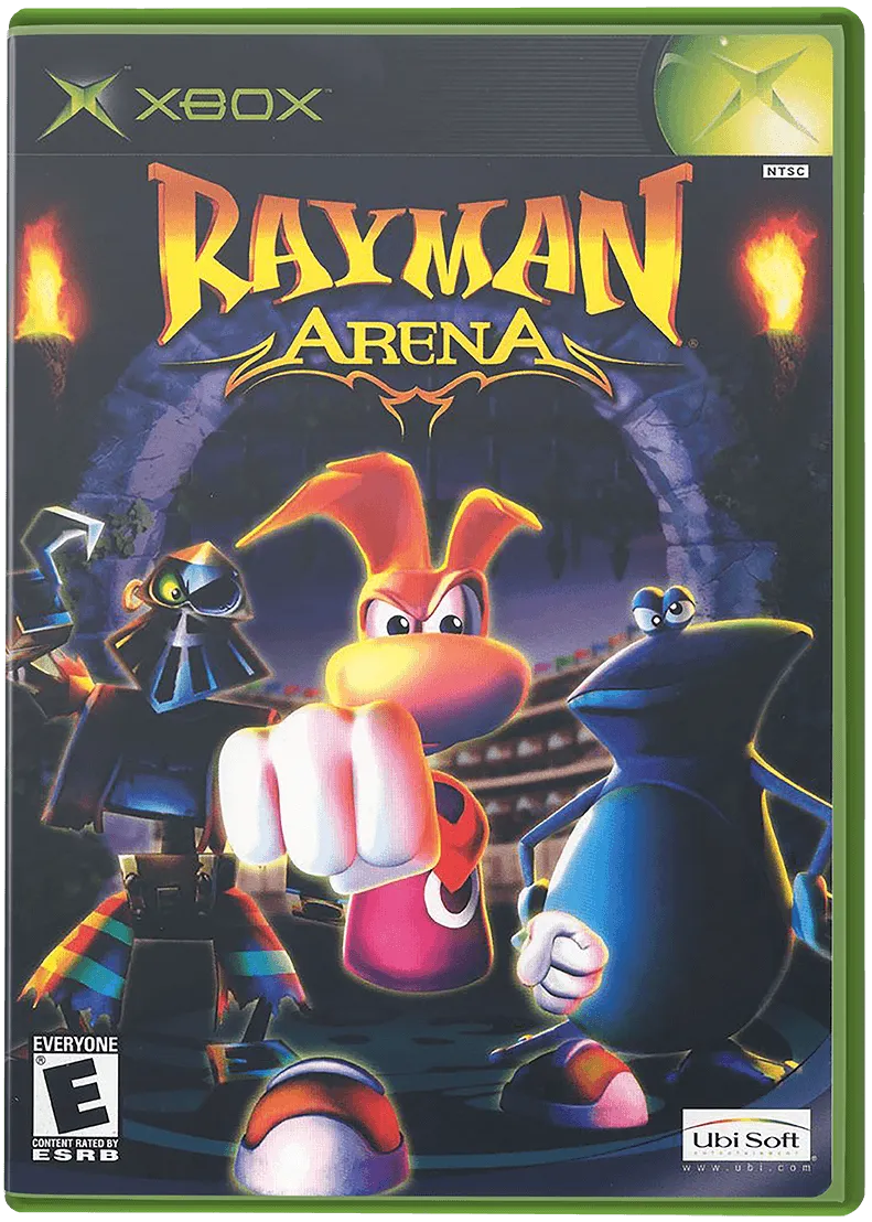 Rayman Arena box art