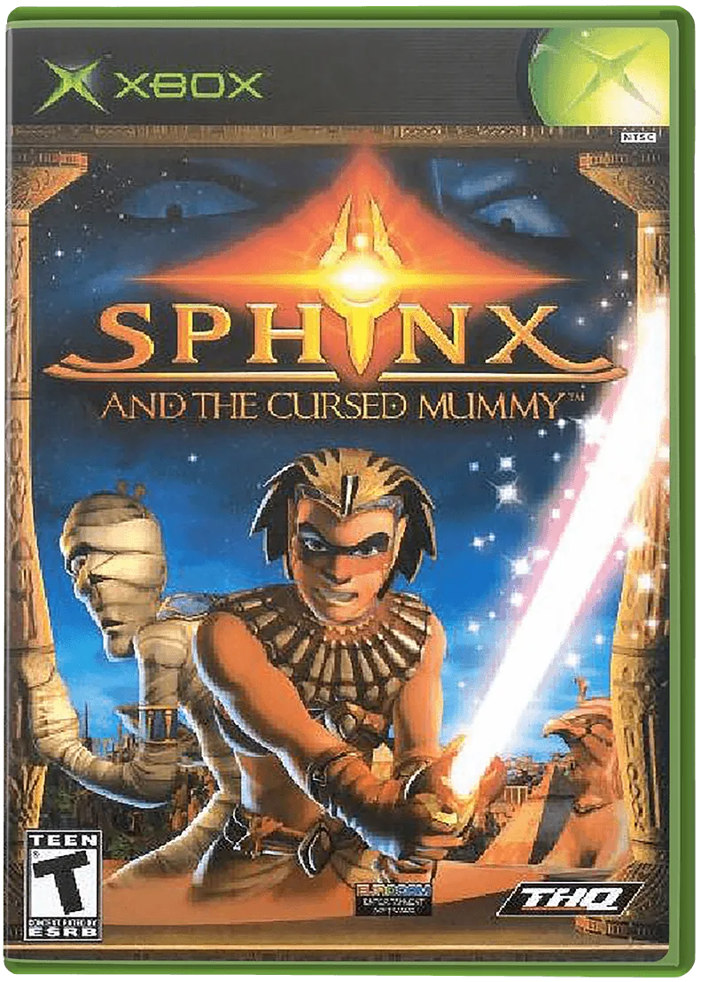 Sphinx and the Cursed Mummy box art