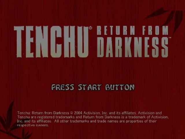 Tenchu: Return From Darkness screenshot