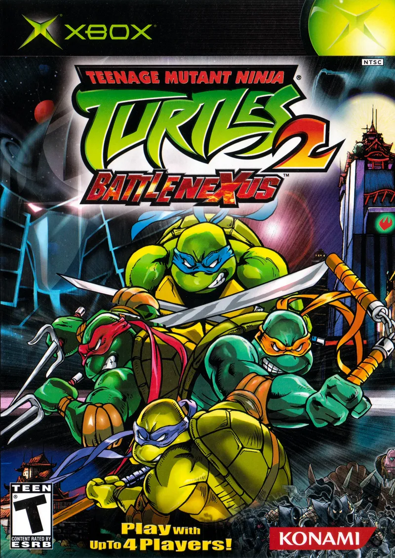 Teenage Mutant Ninja Turtles 2: Battle Nexus box art