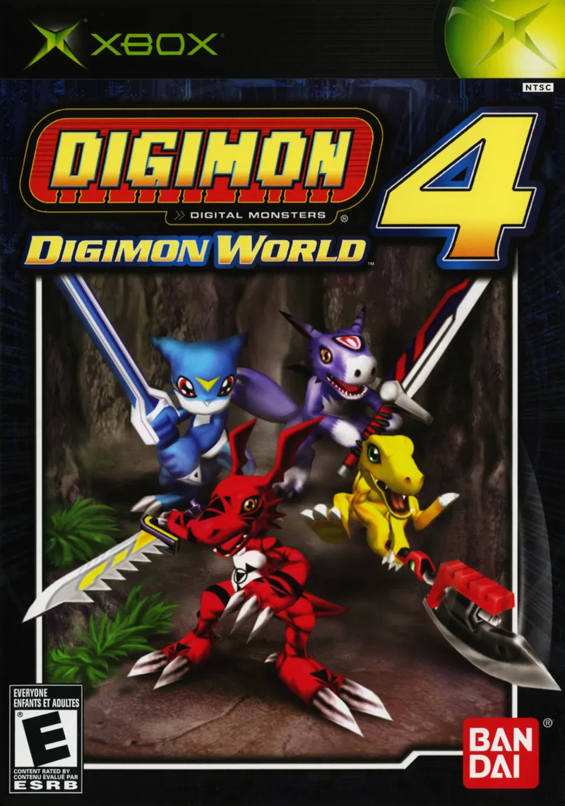 Digimon World 4 box art