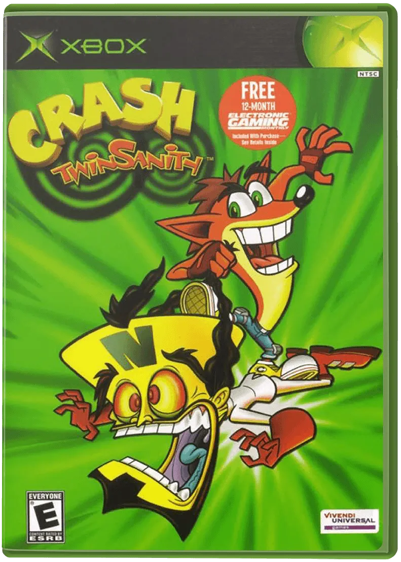 Crash Twinsanity box art