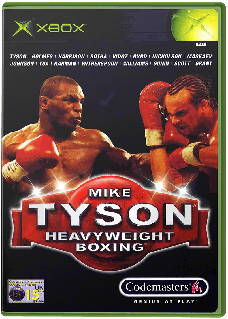 Mike Tyson Heavyweight Boxing box art