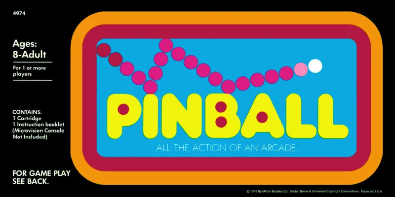 Backdrop artwork for Pinball