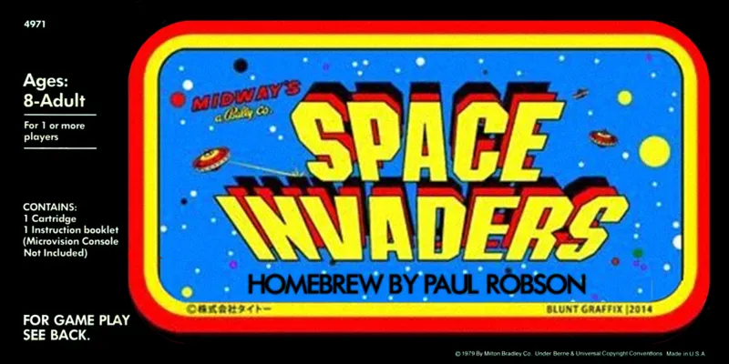 Backdrop artwork for Space Invaders