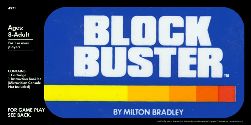 Backdrop artwork for Block Buster