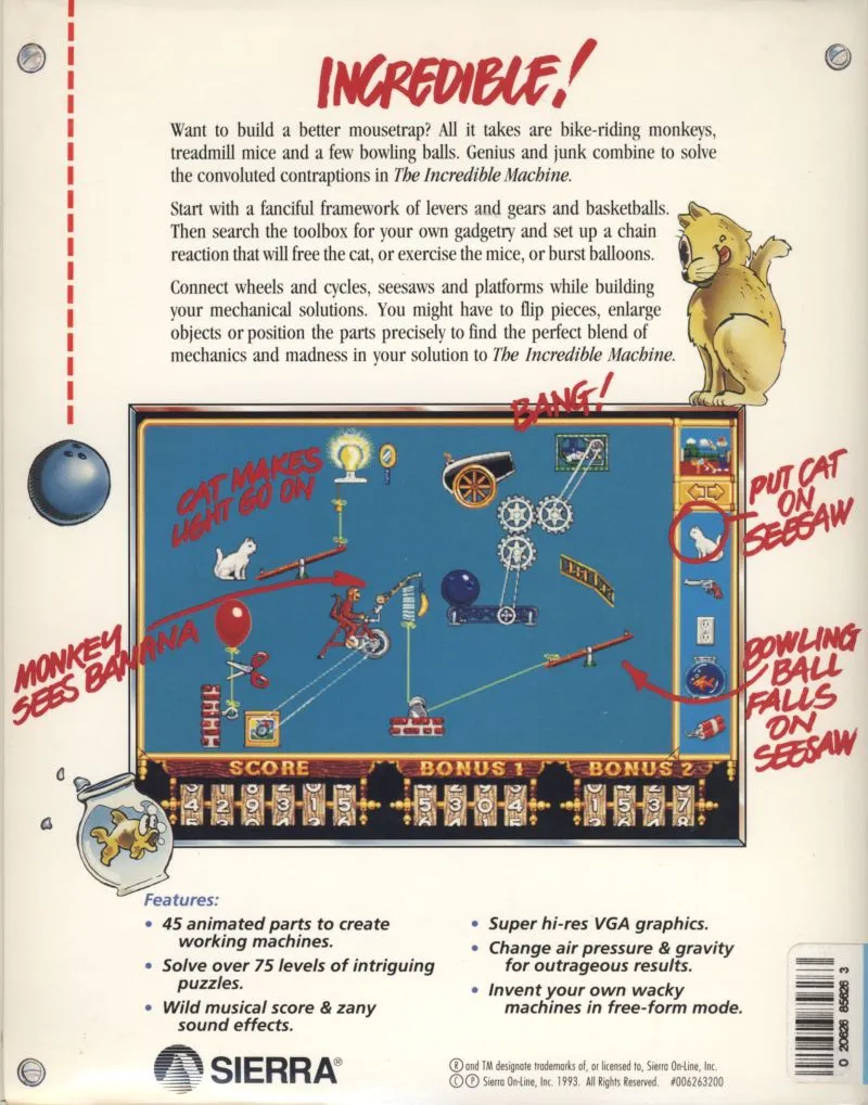 Backdrop artwork for The Incredible Machine