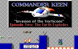 Commander Keen 2: The Earth Explodes screenshot