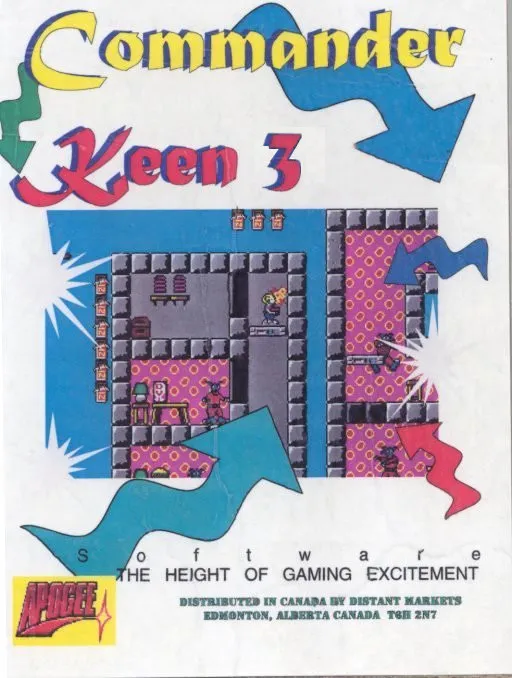 Commander Keen 3: Keen Must Die! box art
