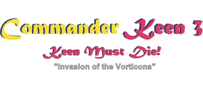 Commander Keen 3: Keen Must Die! logo