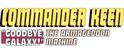 Commander Keen 5: The Armageddon Machine logo
