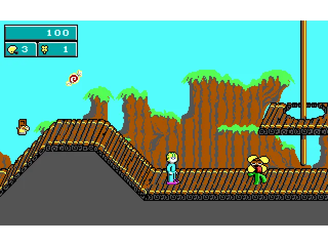 Backdrop artwork for Commander Keen: Keen Dreams