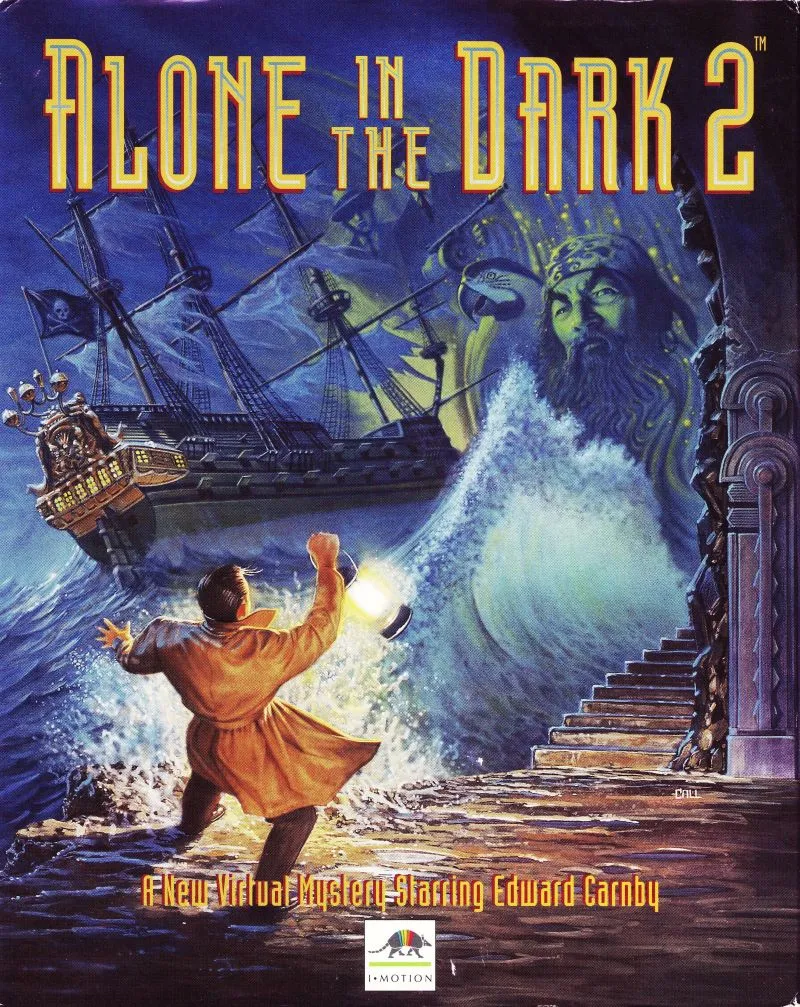 Alone in the Dark 2 cover art for MS-DOS